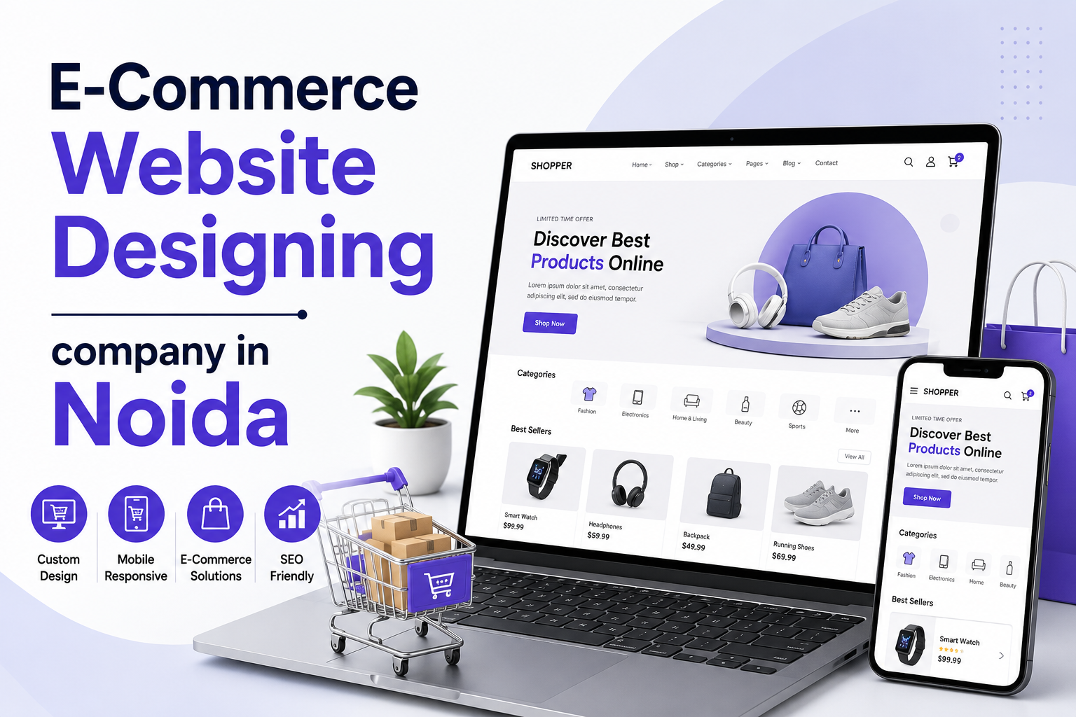 E-Commerce Website Designing Company in Noida