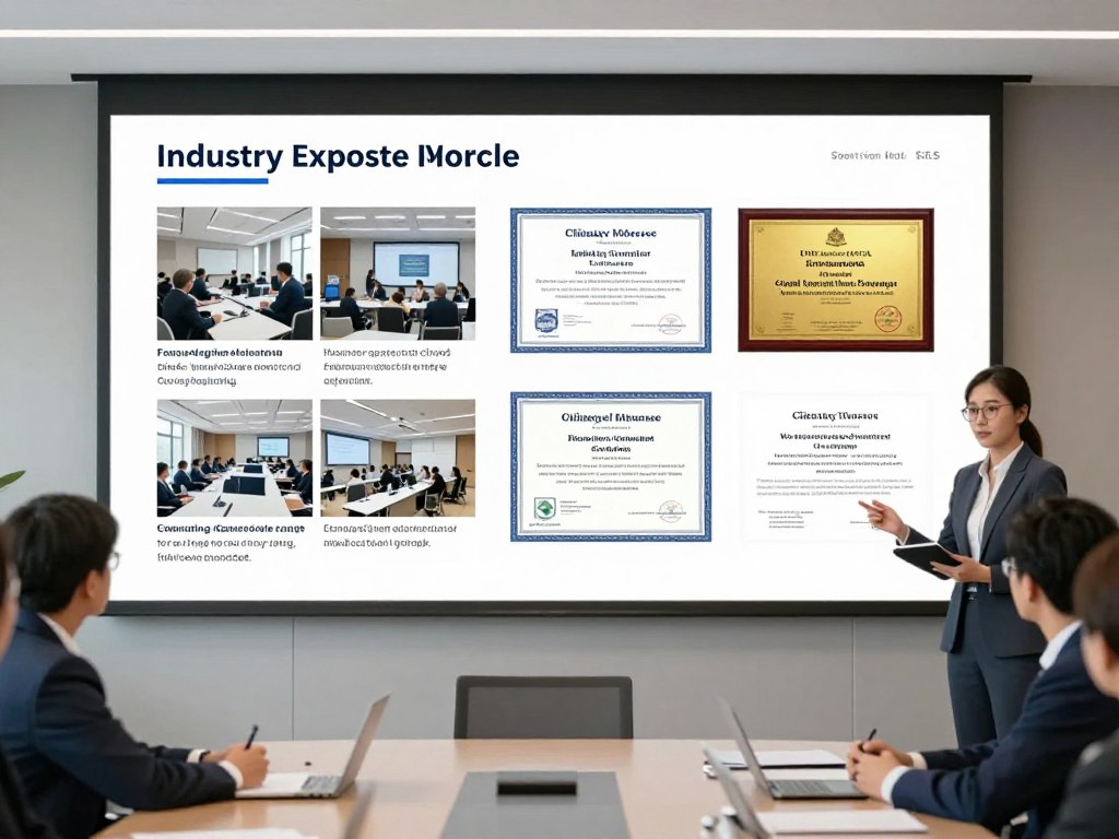 ERP provider showcasing industry expertise and case studies