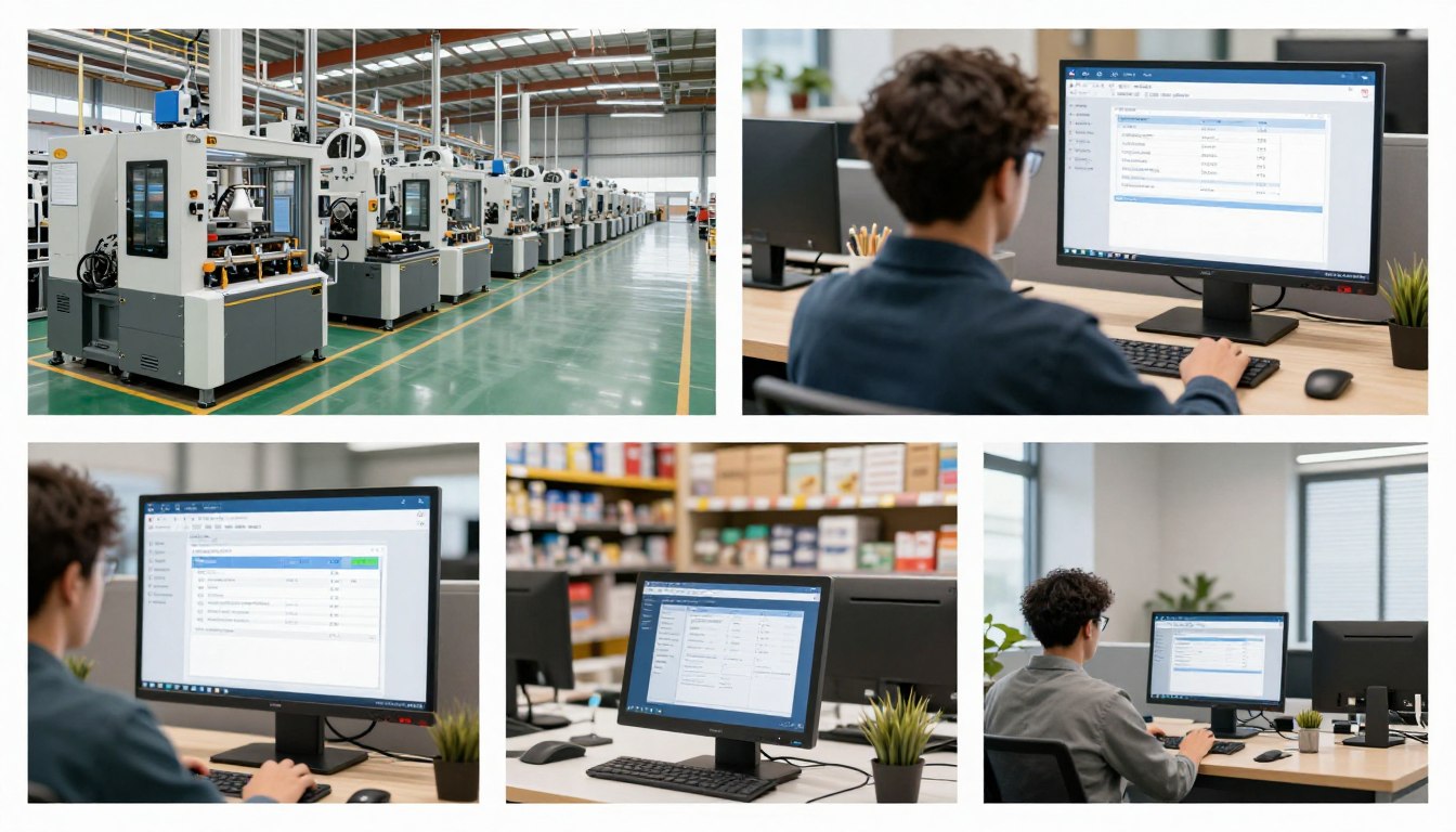 Industry-specific ERP solutions for manufacturing, retail, and services sectors