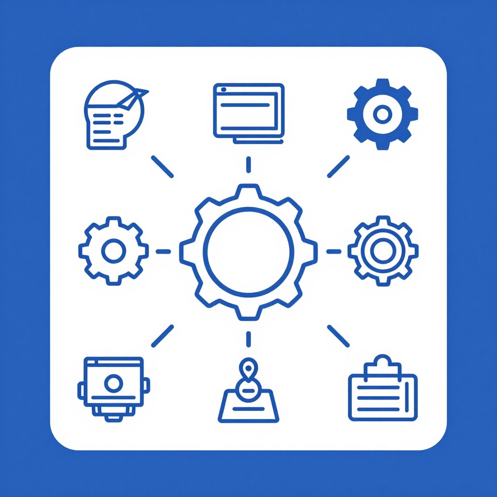 Configuration phase icon for ERP setup