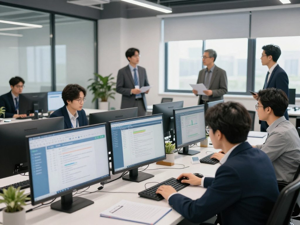 Pilot ERP project demonstration and testing