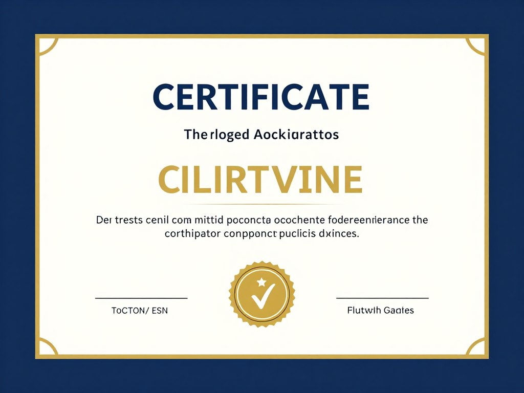 Digital certificate with blockchain verification