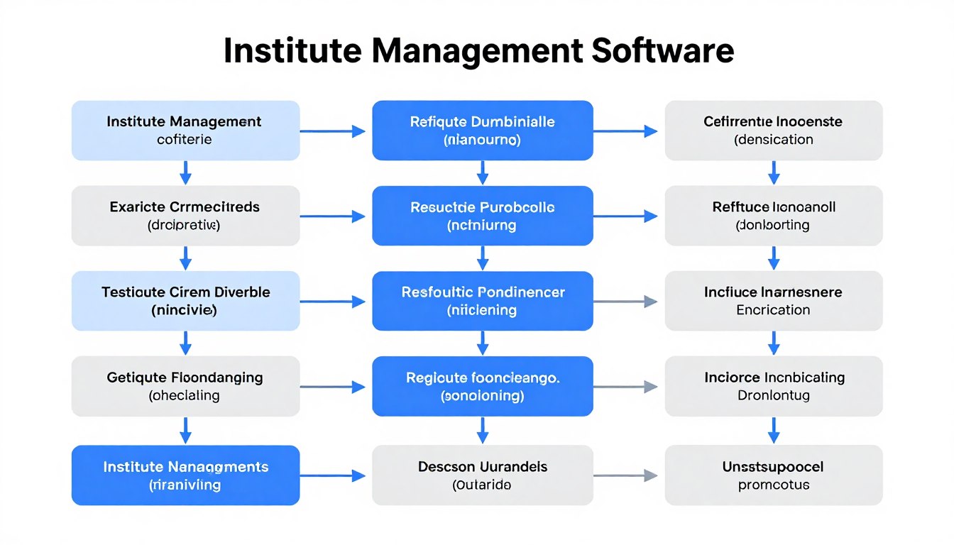 Decision-making process flowchart for software selection