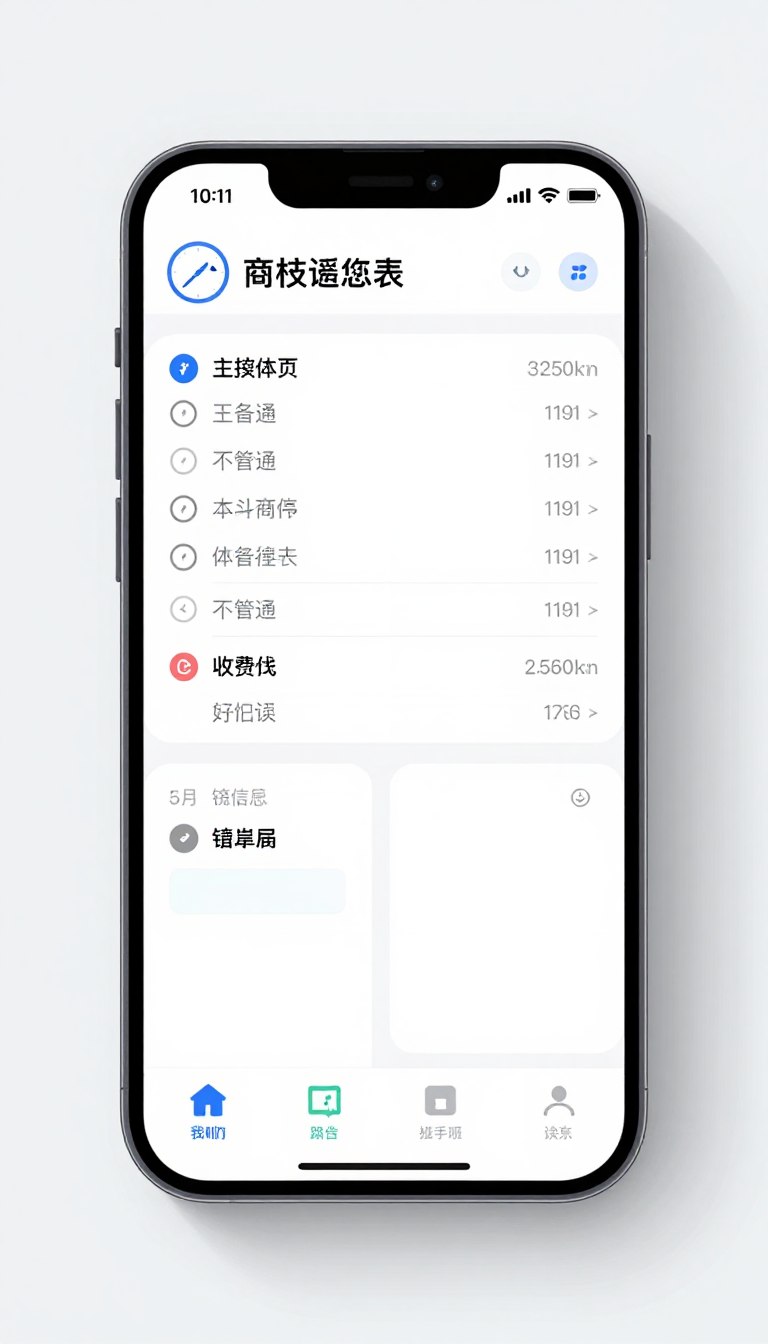 School management mobile app screens on smartphone