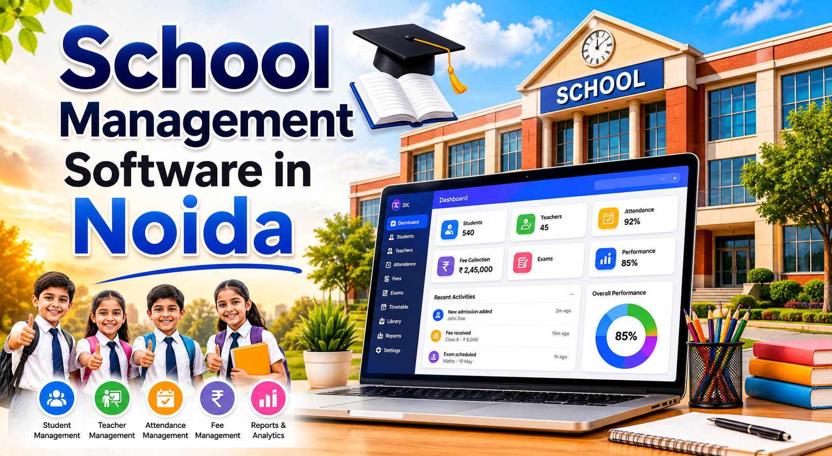 School Management Software in Noida | Best School ERP System