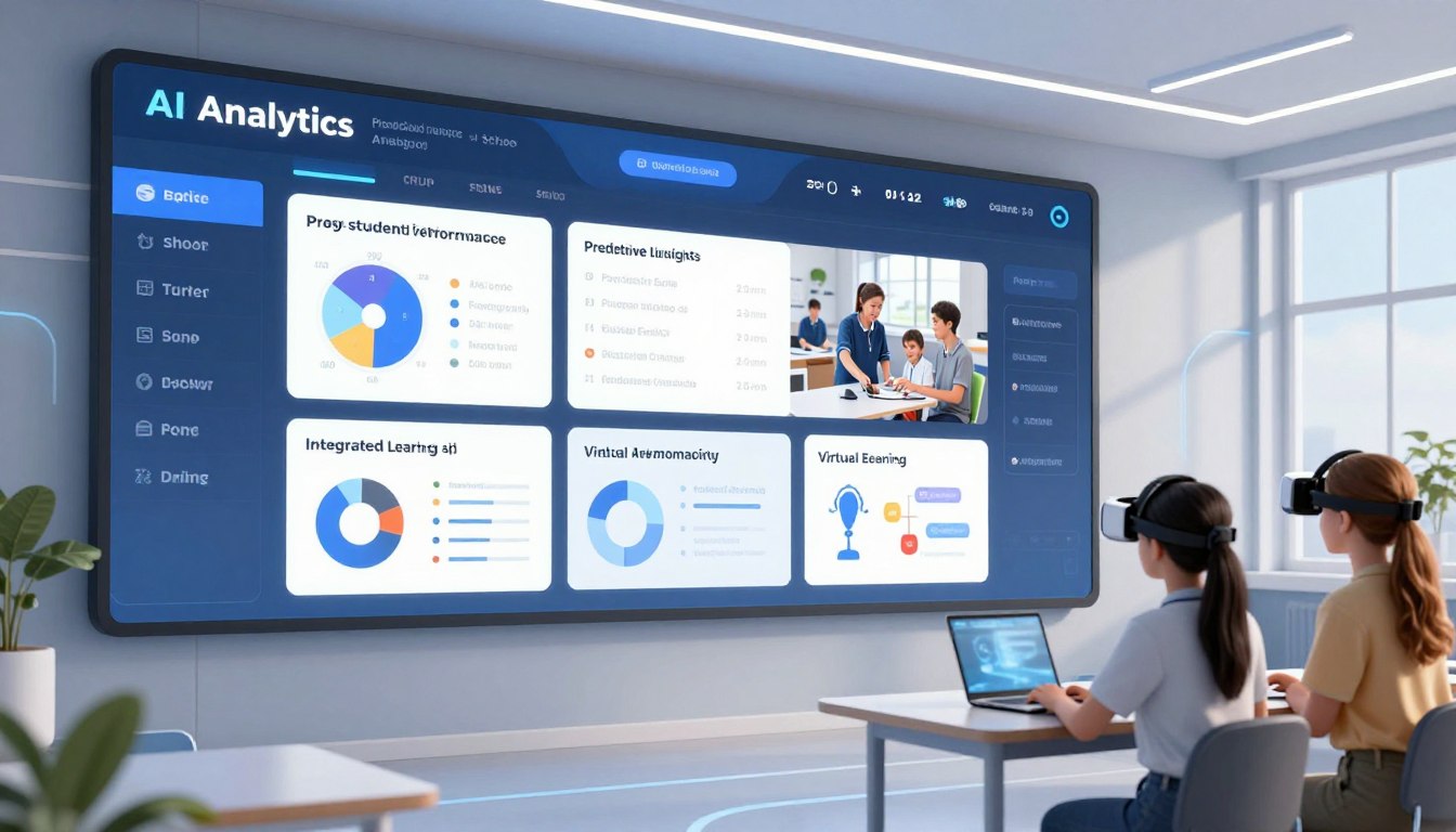 Future school technology trends including AI and advanced analytics