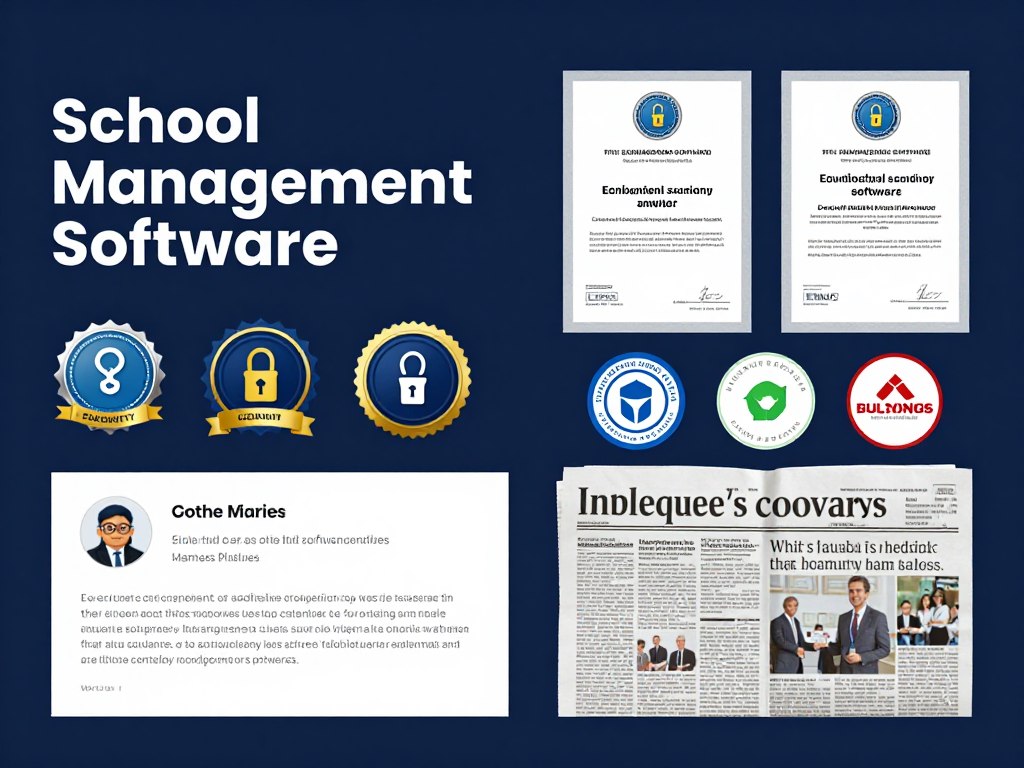 Award-winning school management software with certifications and recognition