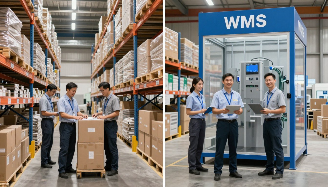 Successful warehouse transformation with WMS