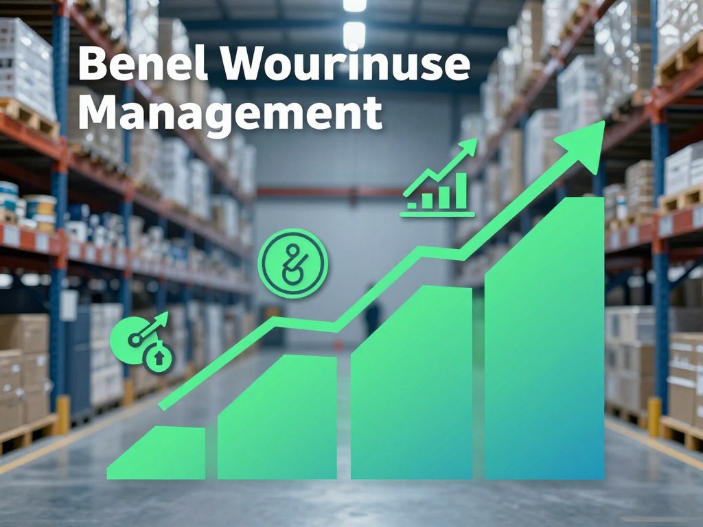 Benefits of WMS Software in Noida showing improved efficiency metrics