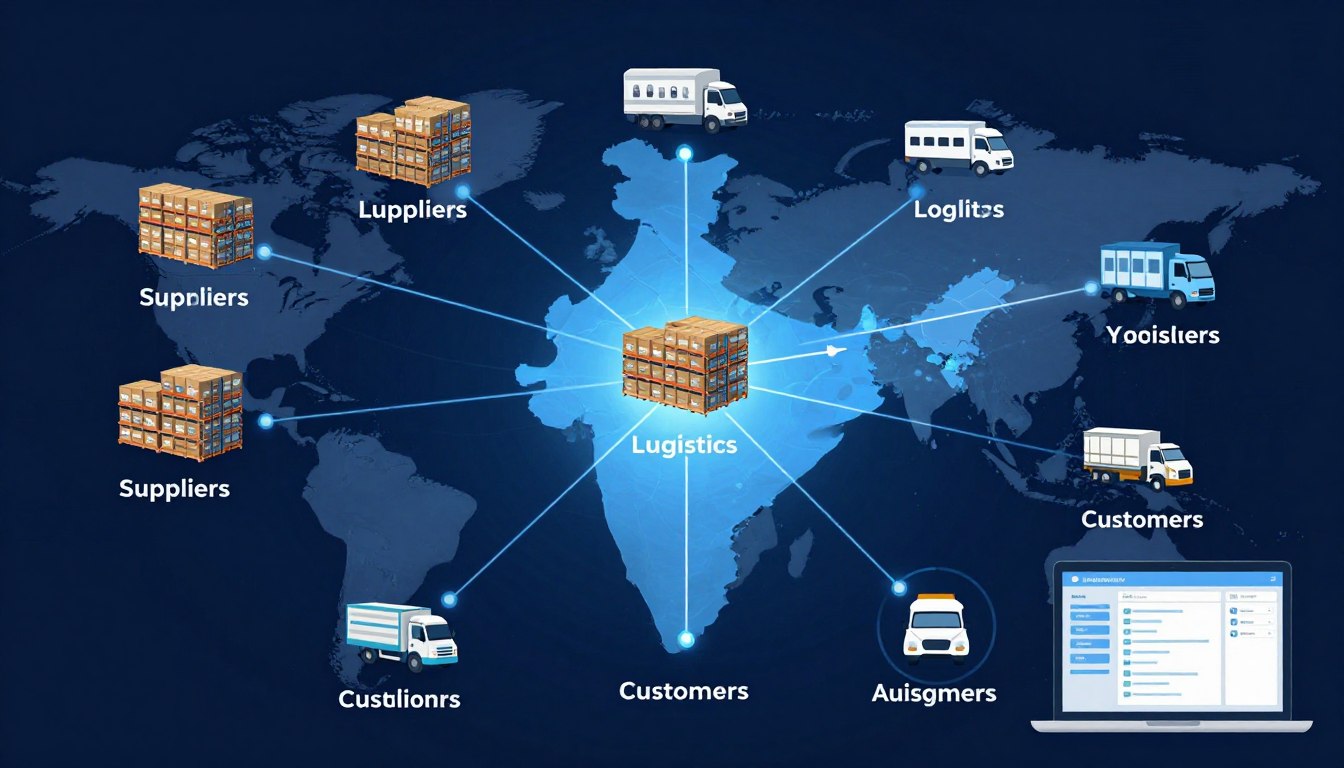 Logistics Management Software in Noida supply chain overview