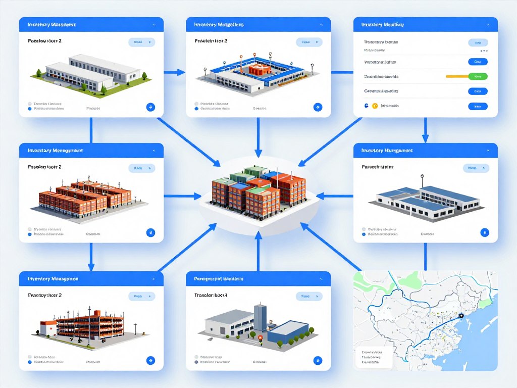 Inventory Management Software in Noida showing multi-location tracking