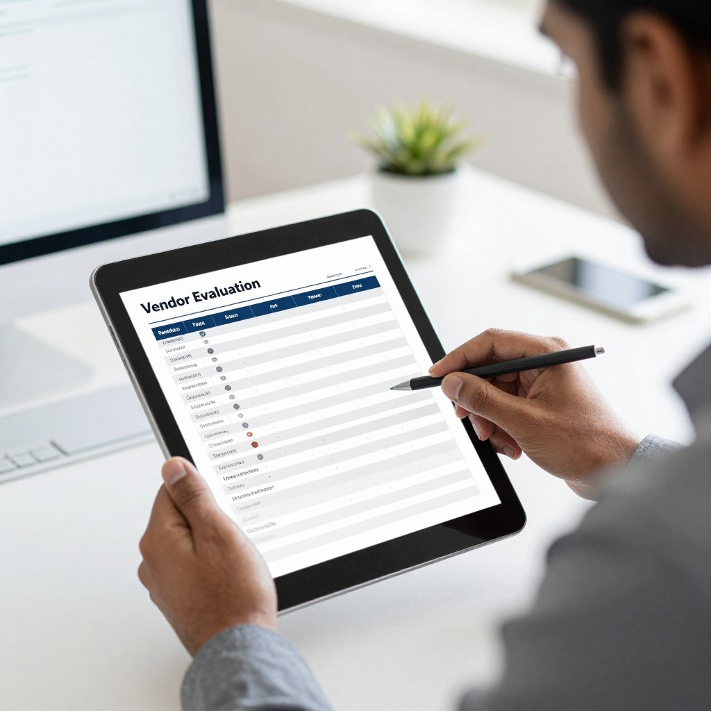 WMS vendor evaluation checklist