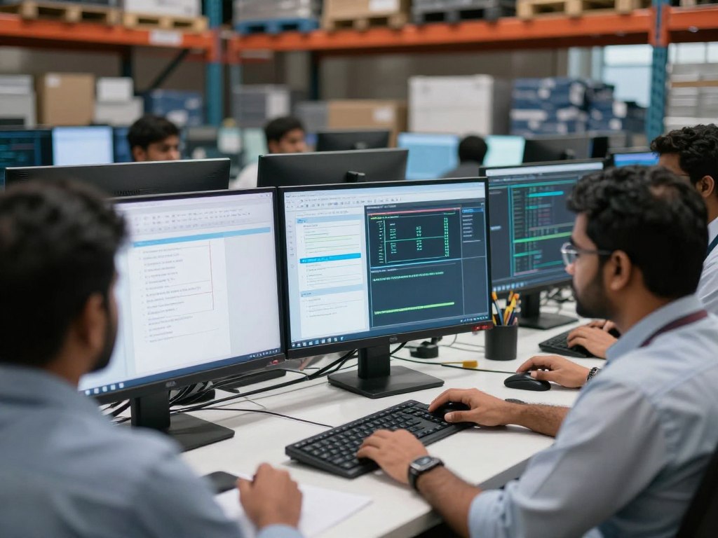 WMS system testing and validation process